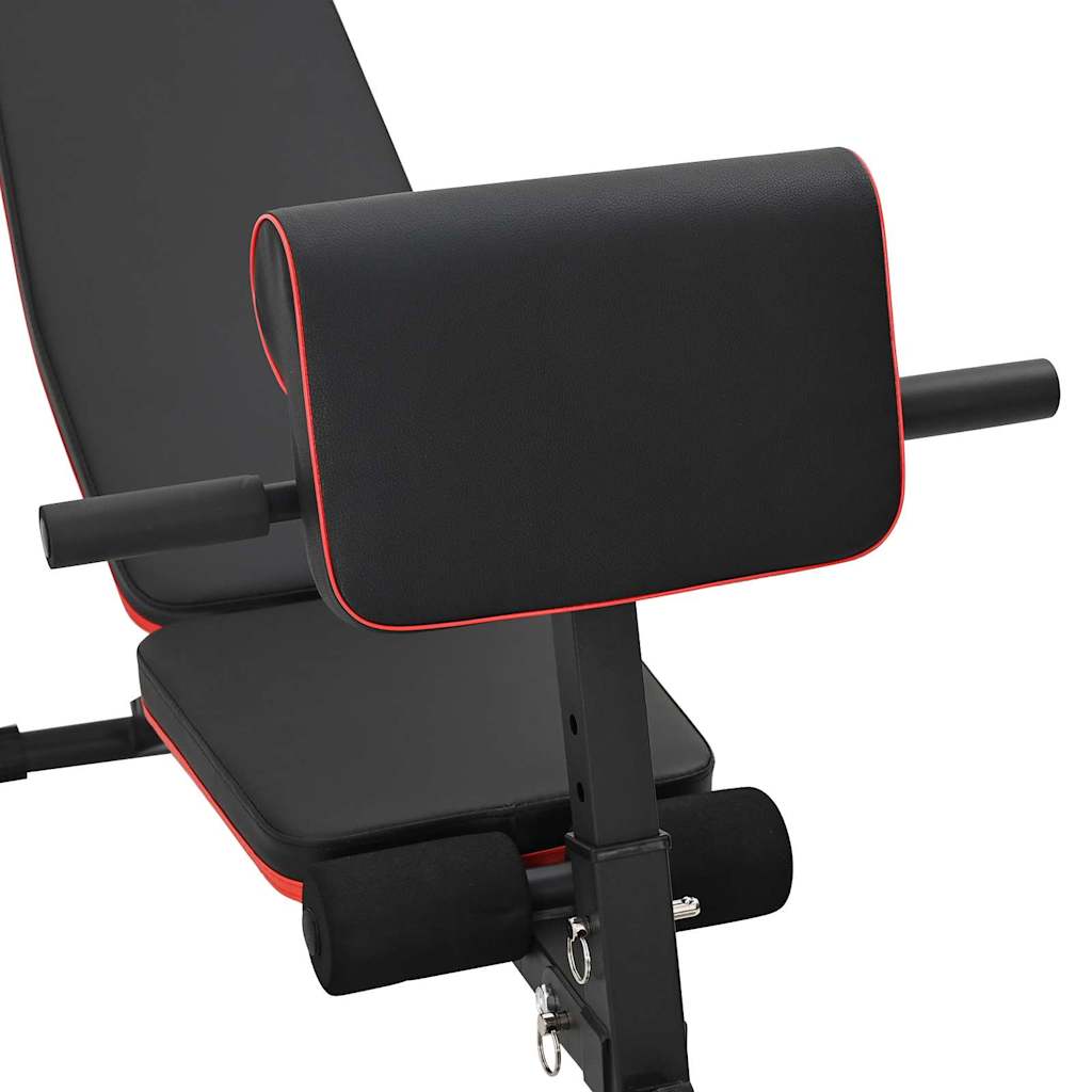 Weight Bench Black 132 x 54 x 100 cm Steel
