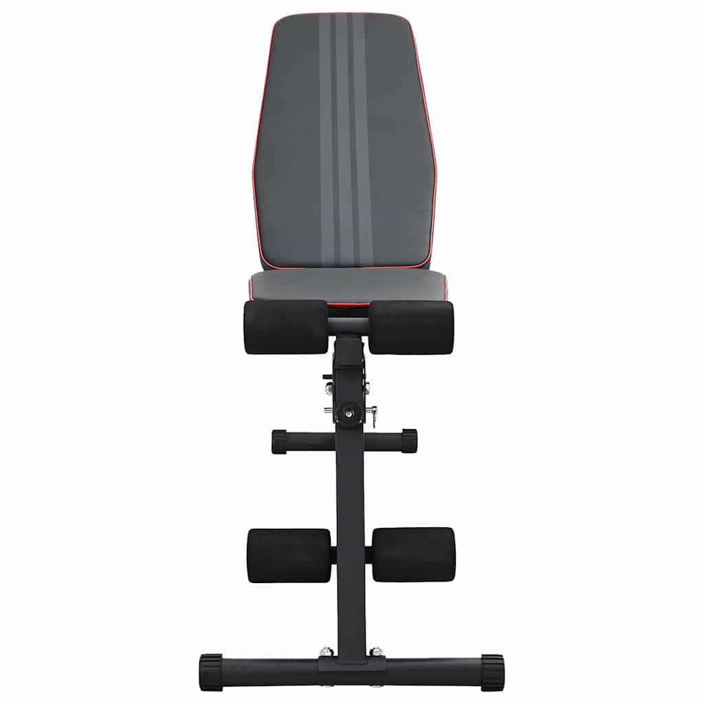 Weight Bench Black 131 x 41 x 110 cm Steel