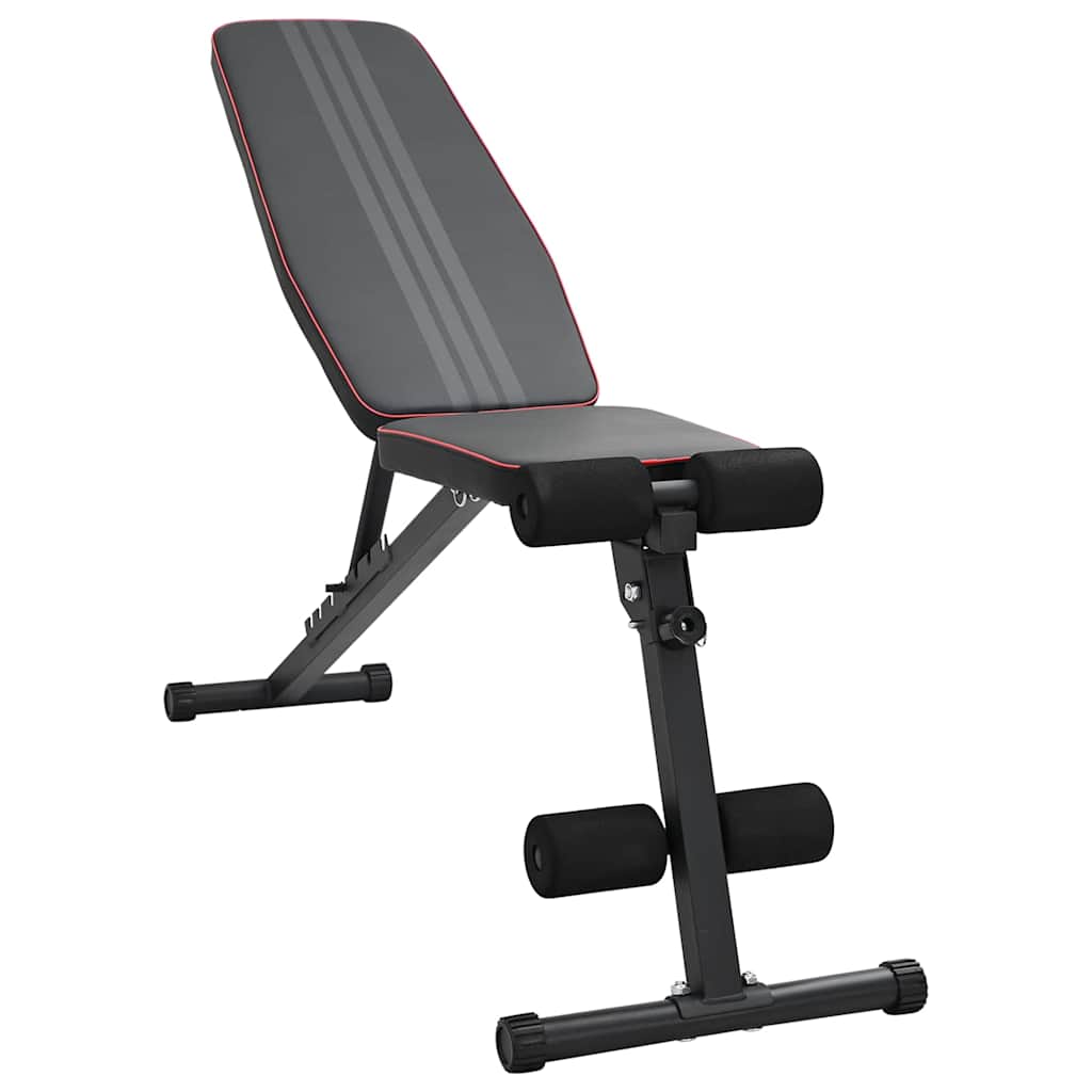Weight Bench Black 131 x 41 x 110 cm Steel