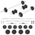 barbell and dumbbell set