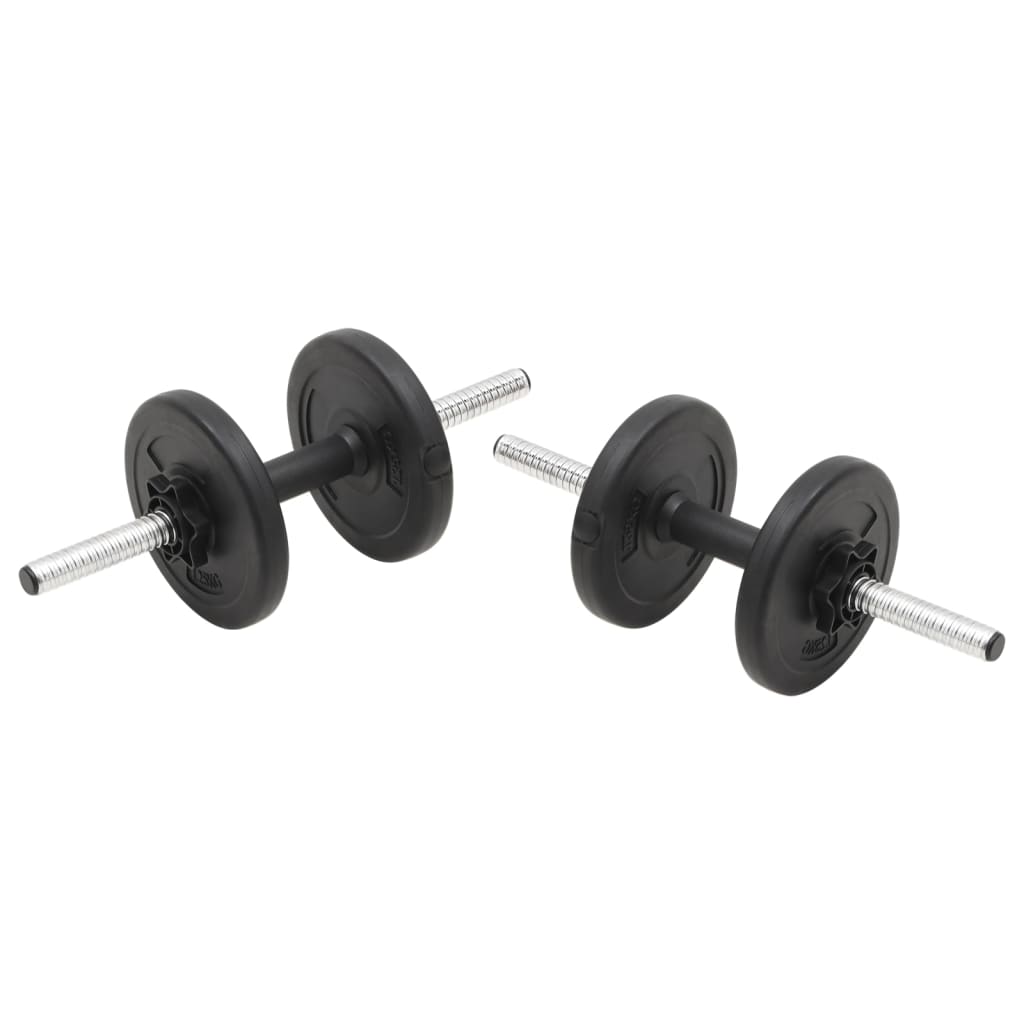 barbell and dumbbell set