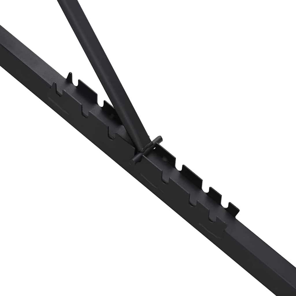 Weight Bench Black 131 x 41 x 110 cm Steel