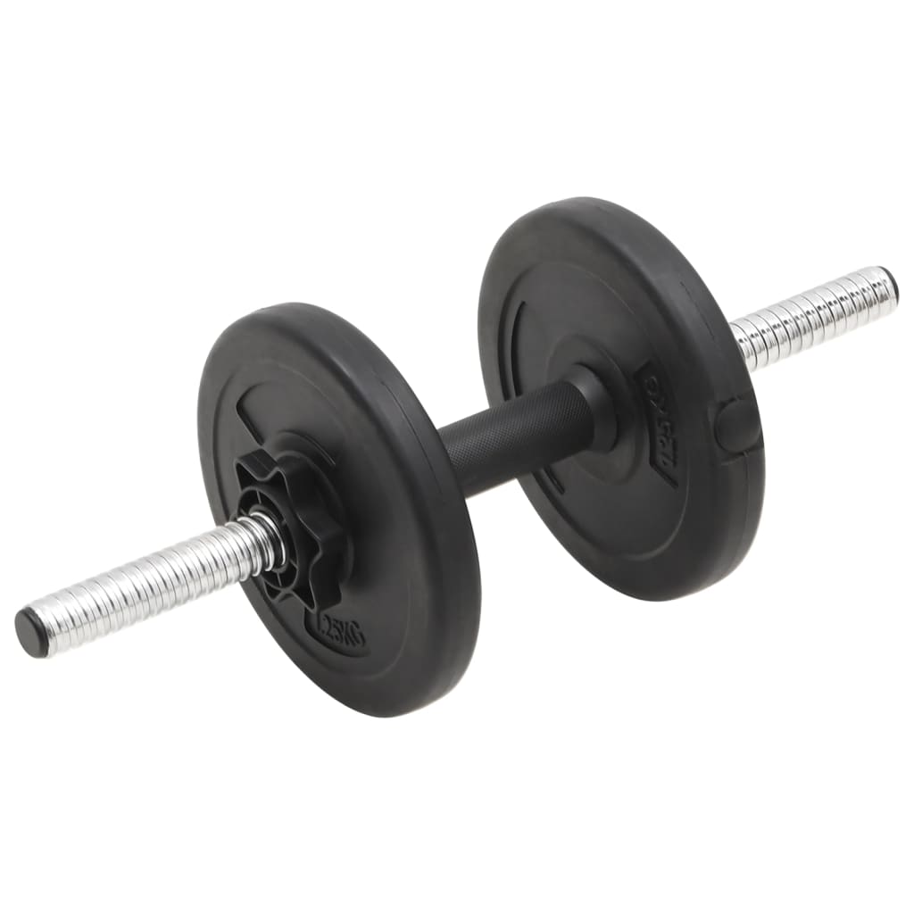 barbell and dumbbell set